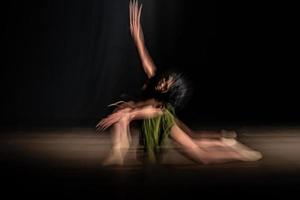 le mouvement abstrait de la danse photo