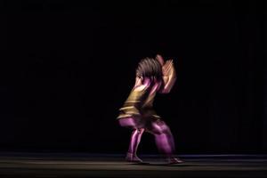 le mouvement abstrait de la danse photo