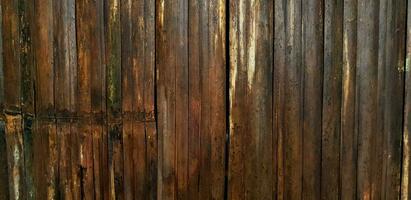 vieux rustique bambou mur pour Contexte. art modèle fond d'écran et Naturel matériel. photo