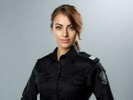 Jeune police femme photo