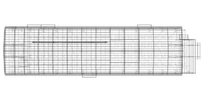 3d illustration de bâtiment structure photo