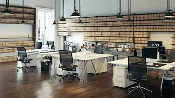 contemporain grenier Bureau photo