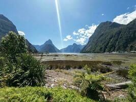 Milford son, terre du sud, Nouveau zélande photo