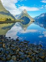 Milford son, terre du sud, Nouveau zélande photo