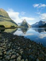 Milford son, terre du sud, Nouveau zélande photo