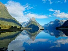 Milford son, terre du sud, Nouveau zélande photo