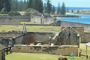 Norfolk île paysage, Australie photo