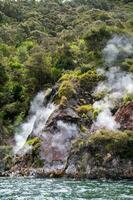 Rotorua géothemales Nouveau zélande photo