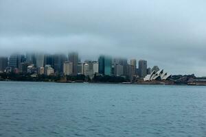 Sydney paysage urbain de le port photo