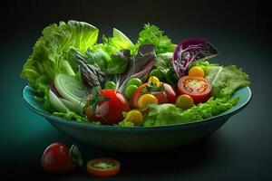 ai produit Frais légume salade photo