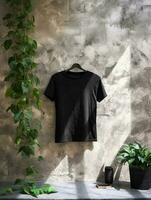 luxe noir T-shirt photo