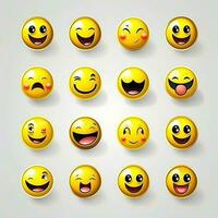 amusement emoji smiley ai généré photo