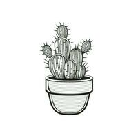 plante cactus ai généré photo