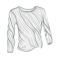 tricoter chandail tricot ai généré photo