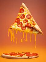 tentant épicé Pizza des photos cette volonté enflammer votre les envies, génératif ai