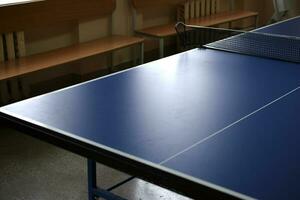 table tennis. table tennis tableau. des sports équipement. photo