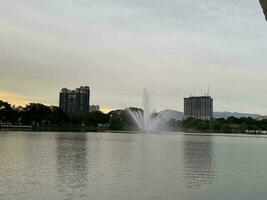 Taman tasik Titiwangsa dans Malaisie photo