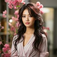 asiatique beauté femmes modèle photo