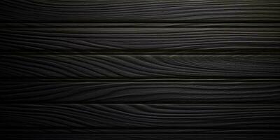 en bois noir texture minimalisme Contexte. ai généré photo