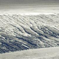 pierre haut-fond à faible marée, caleta valdés, péninsule valdés, patagonie, Argentine photo