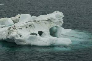 sauvage congelé paysage, Antarctique photo