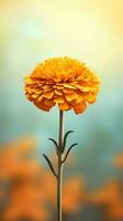 hortensia paniquer fleur flou Contexte. ai généré photo