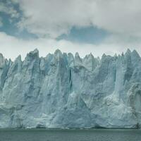 périto plus non glacier, los glaciaires nationale parc, Père Noël cruz province, patagonie Argentine. photo