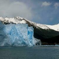 périto plus non glacier, los glaciaires nationale parc, Père Noël cruz province, patagonie Argentine. photo