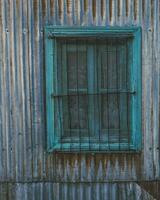 pittoresque typique construction dans le ville de puerto pyramides, péninsule valdés, chubut province, patagonie, Argentine. photo