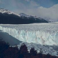 périto plus non glacier, los glaciaires nationale parc, Père Noël cruz province, patagonie Argentine. photo