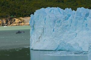 périto plus non glacier, los glaciaires nationale parc, Père Noël cruz province, patagonie Argentine. photo