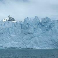 périto plus non glacier, los glaciaires nationale parc, Père Noël cruz province, patagonie Argentine. photo