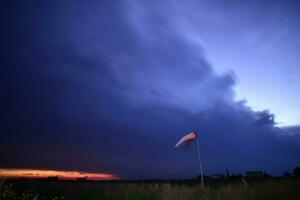 orageux ciel, Patagonie, Argentine photo