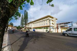 da lat, viet nam - 3 juin 2023 du parc Hôtel Dalât. un de le le plus ancien et plus magnifique hôtels dans le da lat ville. photo