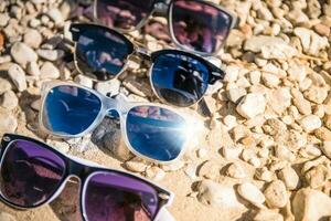 des lunettes de soleil vacances thème photo