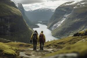 se détendre toi même dans le la nature - génératif ai photo