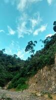 aérien vue de le magnifique siron colline touristique attraction, aceh besar, ah, indonésie.beautiful vue de siron colline touristique attraction, aceh besar, ah, Indonésie. photo