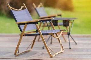 chaise de camp portative de meubles de jardin