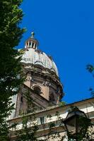 dôme de le début du baroque style église de san carlo ai catinari aussi appelé santi biagio e carlo ai catinari dans Rome photo