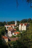 magnifique architecture dans sintra ville dans le Portugal photo