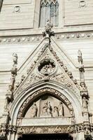 cathédrale de le supposition de Marie aussi connu comme cathédrale de san gennaro dans Naples photo