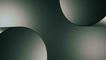 abstrait 3d le rendu pf une moderne métal cylindre géométrique Contexte. minimaliste métal acier conception. photo