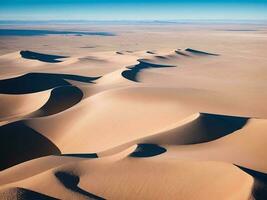 magnifique désert, ai image Générateur photo