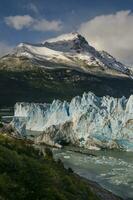 périto plus non glacier, los glaciaires nationale parc, Père Noël cruz province, patagonie Argentine. photo