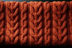 la laine tricoter texture arrière-plan. génératif ai photo