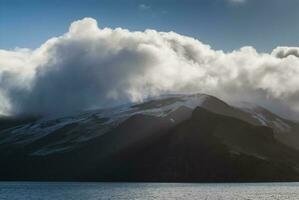 volcanique côtier paysage, tromperie île, Antarctique photo