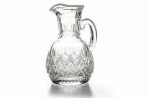 ancien verre carafe pot. produire ai photo