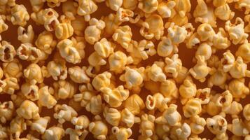 pop corn Contexte ai généré photo