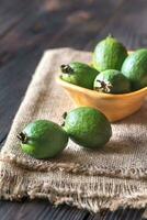 bol de feijoa des fruits photo