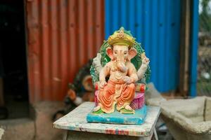 Indien Seigneur ganesha statue, idoles de Seigneur ganesh pour A venir ganapati Festival dans Inde. photo